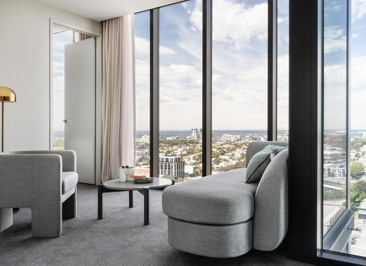 Oakwood Premier Melbourne Aparthotel Kültér fotó The interior of a typical apartment