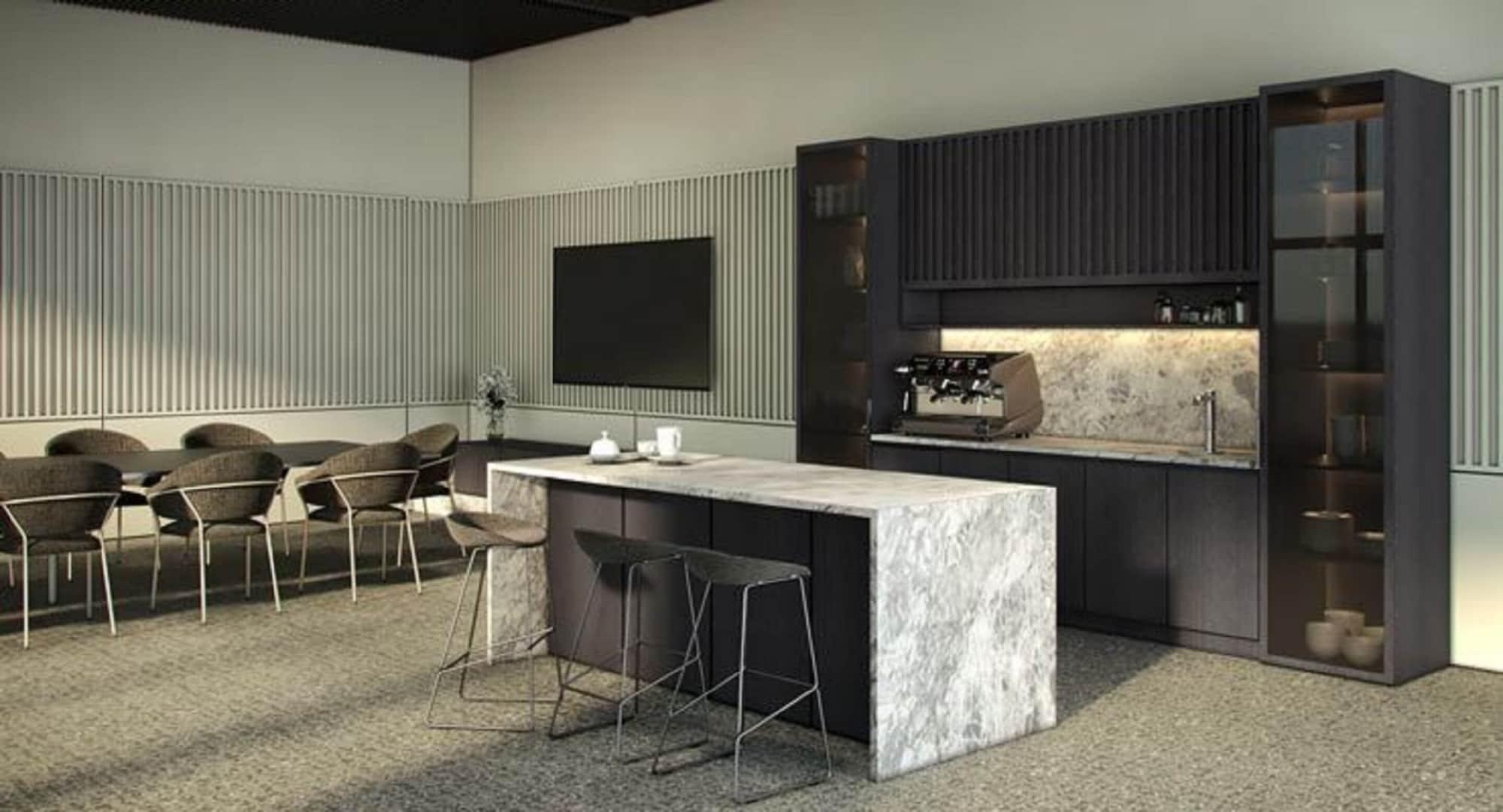 Oakwood Premier Melbourne Aparthotel Kültér fotó The kitchen at the new home of the National Portrait Gallery
