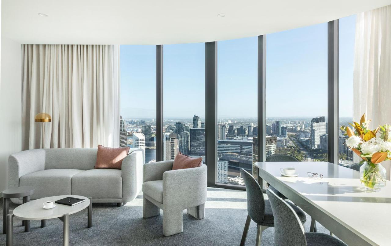 Oakwood Premier Melbourne Aparthotel Kültér fotó The interior of a typical apartment